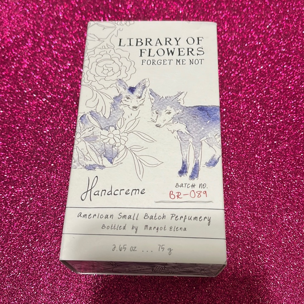 Library of flowers forget me not handcream BNIB NEW 🎄REDUCED $$